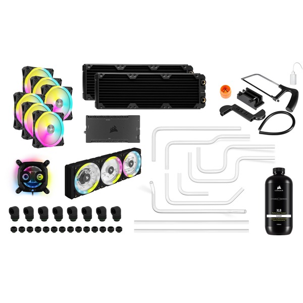 Hydro X Series iCUE XH5000i RGB PRO Pre-Bent Custom Cooling Kit waterkoeling