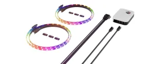 Hyte LS30 qRGB Light Strips Dual Pack + NP50