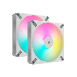 iCUE AF140 RGB ELITE + Lighting Node CORE case fans
