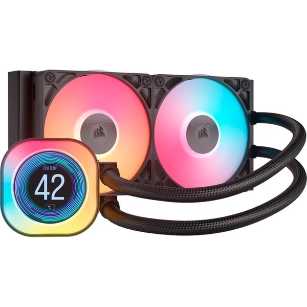 iCUE LINK TITAN 240 RX LCD RGB waterkoeling