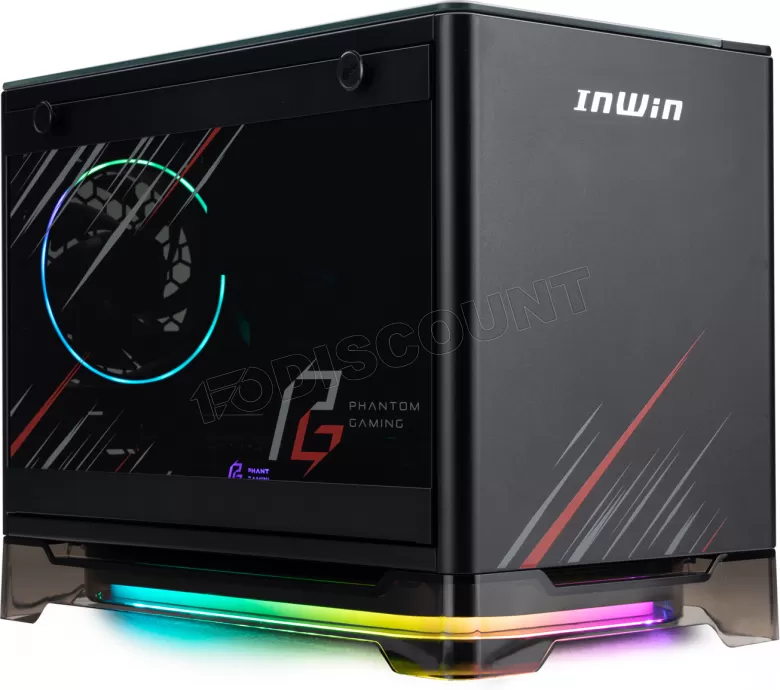 In Win A1 Plus Phantom Gaming Mini Tower Vetro Temperato 650W Mini-ITX