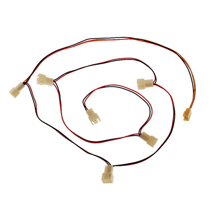 InLine Adattatore da 6x 3 Pin ad 1x 3 Pin - 12V