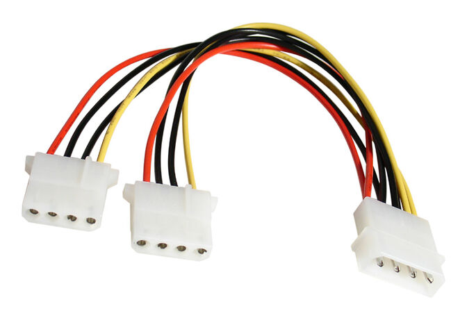 InLine Cavo Alimentazione Interno a Y 4-pin Molex 12V