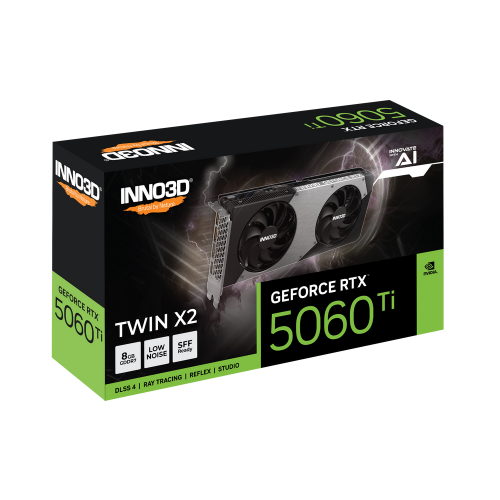 Inno3D GeForce RTX 5060 Ti Twin X2 - 8GB GDDR7 RAM - Grafikkarte