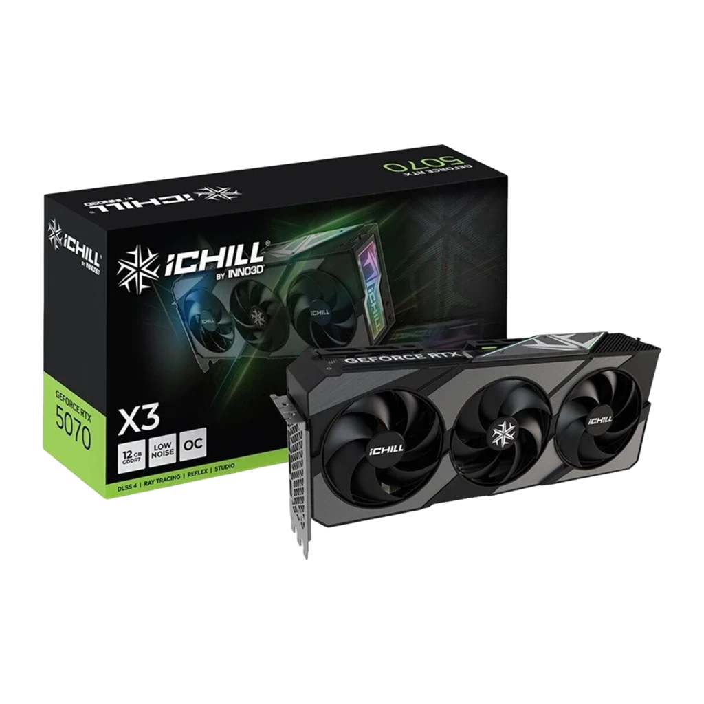 Inno3D GeForce RTX 5070 iChill X3 - Videokaart