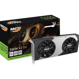 Inno3D GeForce RTX 5070 Twin X2 OC - 12GB GDDR7 RAM - Grafikkarte *DEMO*