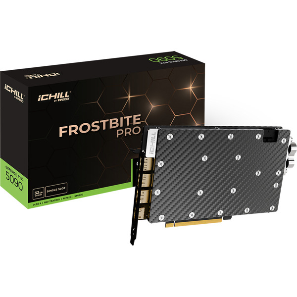 Inno3D GeForce RTX 5090 iCHILL Frostbite Pro - 32GB GDDR7 RAM - Grafikkarte