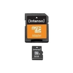 INTENSO MicroSDHC Card, 32 GB, CLASS 4,