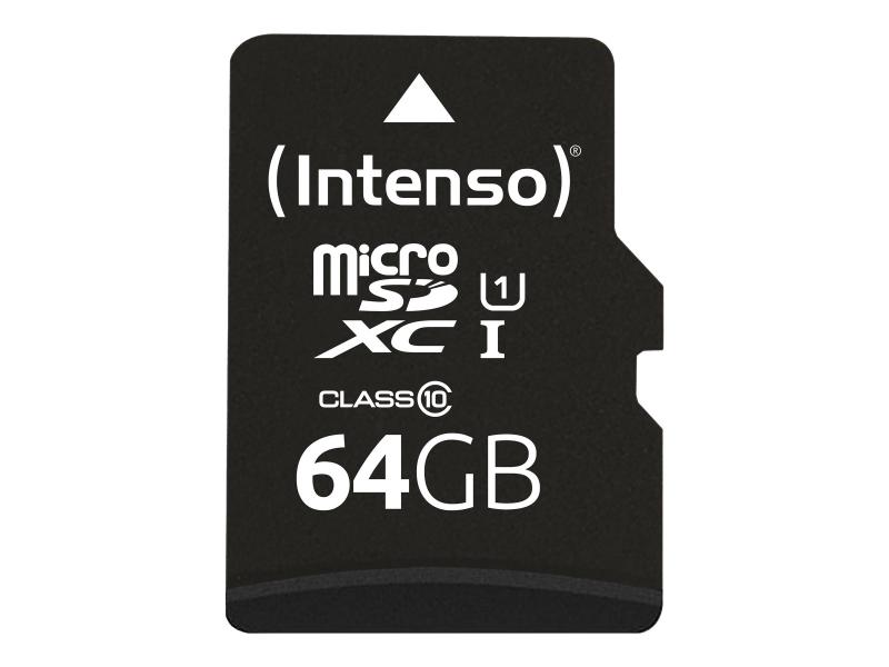 Intenso Performance    R90 microSDXC     64GB Kit, UHS-I