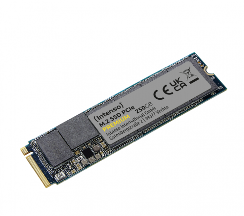 INTENSO SSD 250GB PCIE 2280 PREMIUM M.2 GEN3X4 NVME 1.3 21001100