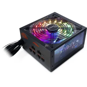Inter-Tech Argus RGB-650W CM II 650W -virtalähde, 80 Plus Gold
