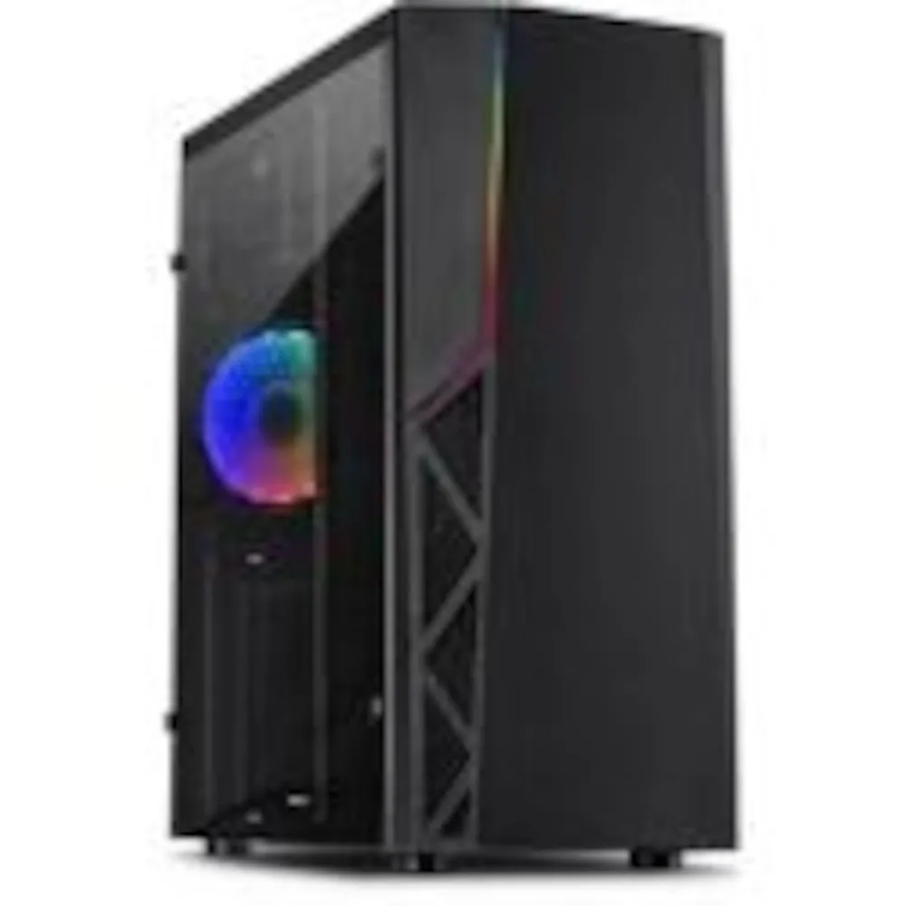 Inter-Tech B-02RGB Gaming Tower schwarz