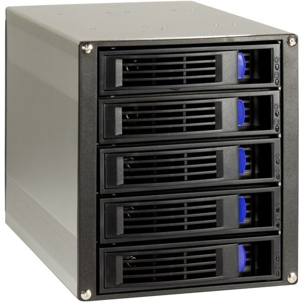 InterTech Wechselrahmen 5-fach ST-5255 für 3x5,25 ZollEinschub retail