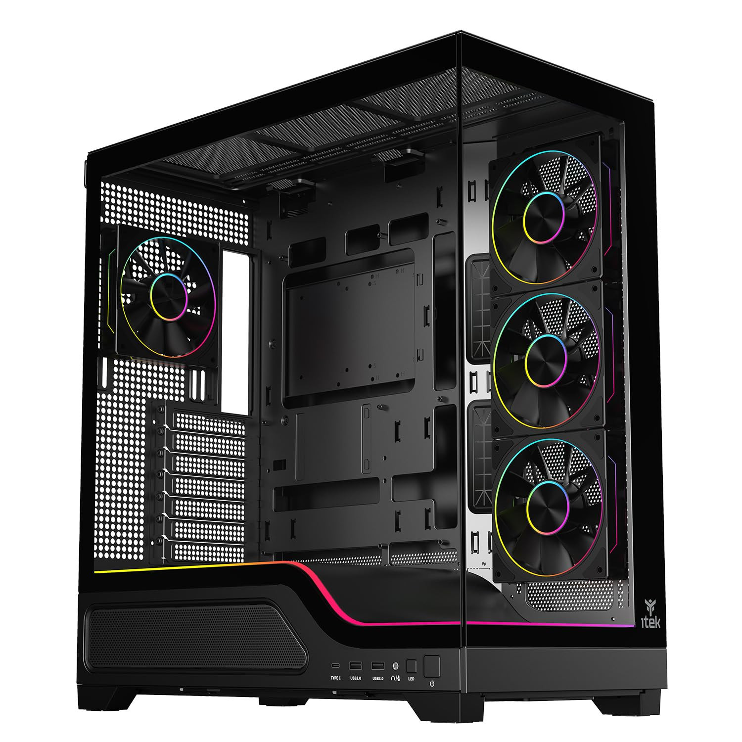 iTek SHOWBUI WAVE 82B Tower Nero