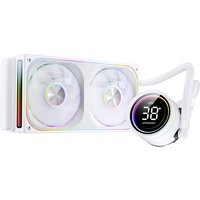 Jonsbo TH-240 AiO Wasserkühlung, ARGB, Display - 240mm, weiß PC-Wasserkühlung