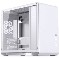 Jonsbo U4 Mini Micro-ATX-Gehäuse, Tempered Glass - weiß Micro-Tower Gehäuse, Gaming-Gehäus