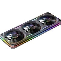 Jonsbo XA-360 PC-Gehäuse-Lüfter Schwarz (B x H x T) 123 x 28 x 362 mm