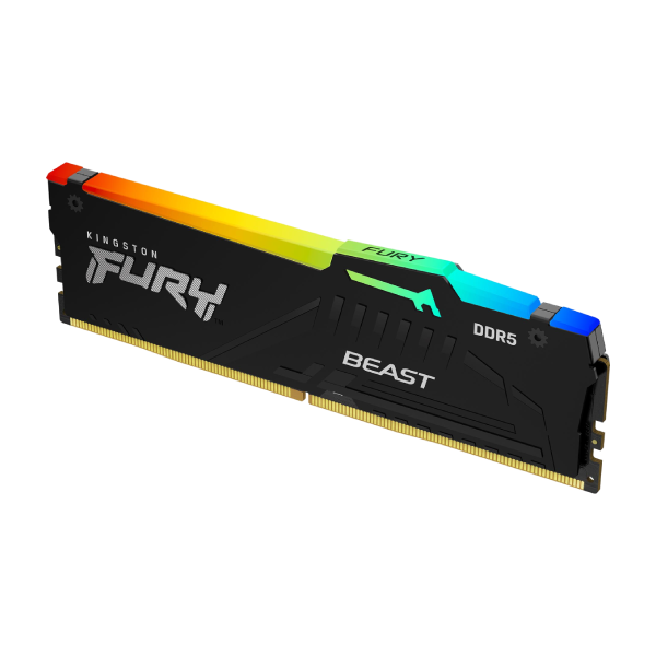 Kingston Fury Beast DDR5 RGB 16GB 6000MHz CL30 Black AMD EXPO | Memoria RAM