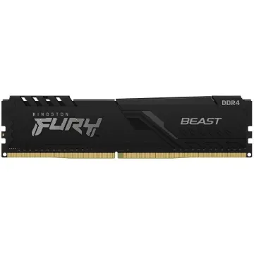 Kingston FURY Beast RGB 16 GB/ DDR4/ 3600 MHz/ 1,35 V/ CL15/ Memória RAM DIMM