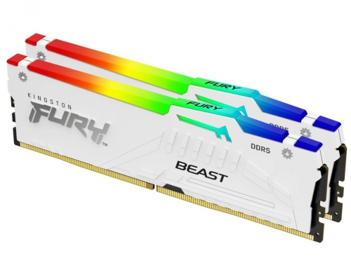 Kingston FURY Beast RGB White - Geheugen