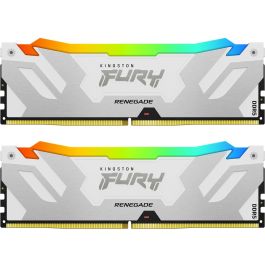 Kingston FURY Renegade RGB Wit/Zilver 64GB DDR5-6400 Kit KF564C32RWAK2-64