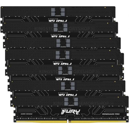 KINGSTON MEM 128GB 5600MT/s DDR5 ECC REG CL36 DIMM (Kit of 8) FURY RENEGADE PRO