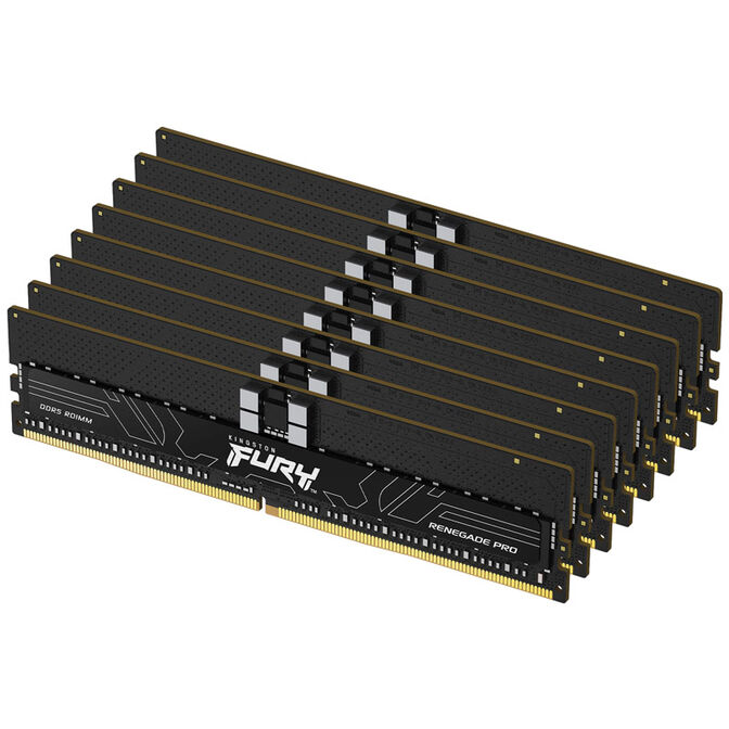 KINGSTON MEM 128GB 6000MT/s DDR5 ECC REG CL32 DIMM (Kit of 8) FURY RENEGADE PRO