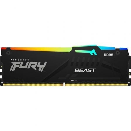 KINGSTON MEM 16GB 6000MTS DDR5 CL36 DIMM FURY BEAST RGB EXPO