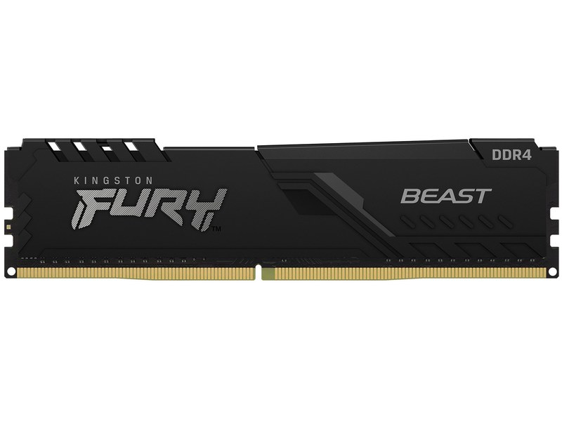 Kingston RAM FURY Beast RGB - 16 GB (2 x 8 GB Kit) - DDR4 3600 DIMM CL17