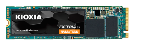 Kioxia Disco SSD M.2 PCIe NVMe KIOXIA EXCERIA G2 500GB-2100R/1700W-400K/400K IOPs