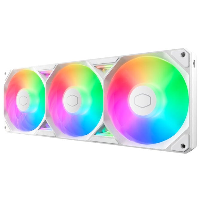 Kit 3 Ventole Cooler Master SickleFlow Edge 360 3x 120mm – Bianco