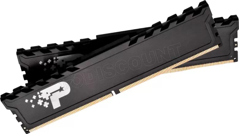 Kit Barrettes mémoire 32Go (2x16Go) DIMM DDR5 Patriot Signature Line Premium  5600MHz (Noir)