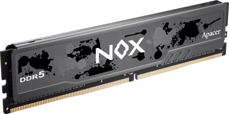 Kit Barrettes mémoire 32Go (2x16Go) DIMM DDR5 Apacer Nox 5600MHz (Noir)
