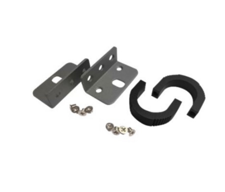 Kit de montagem do bastidor preto 1U QNAP SP-EAR-BLK-01