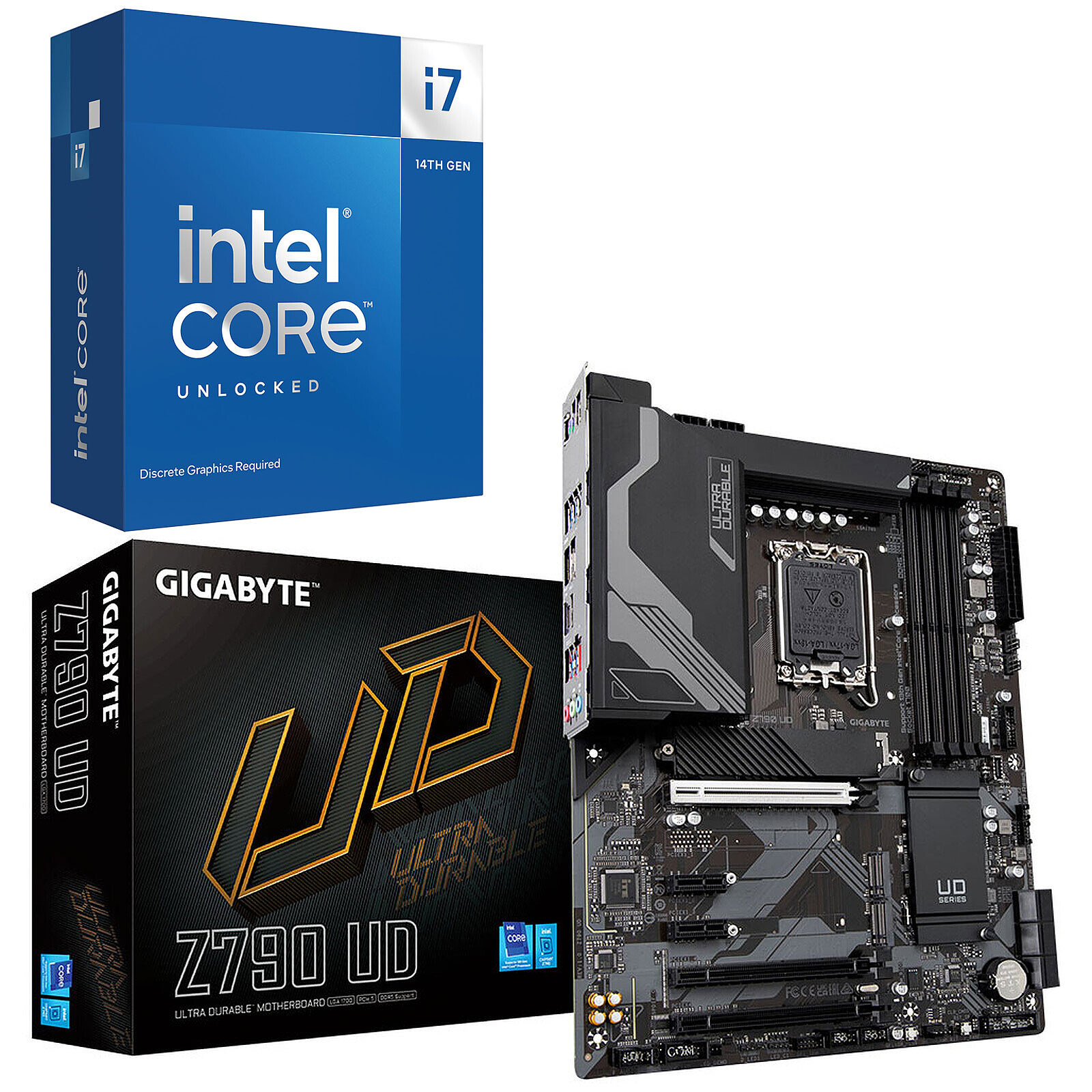 Kit Upgrade PC Intel Core i7-14700KF Gigabyte Z790 UD 
