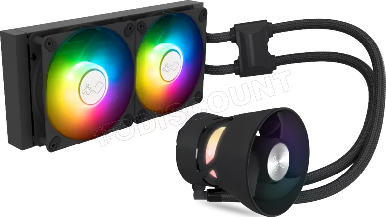 Kit Watercooling AIO InWin BR RGB - 240mm (Noir)