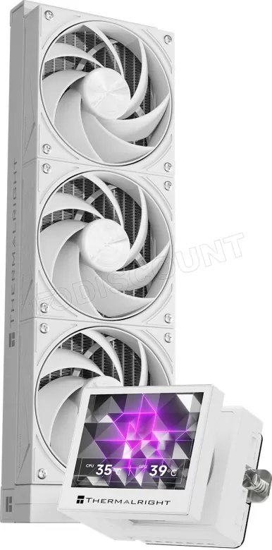 Kit Watercooling AIO Thermalright Stream Vision RGB - 360mm (Blanc)