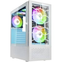 Kolink Observatory MX Glass ARGB Midi Tower Case - White Midi-Tower Gehäuse, Gaming-Gehäuse