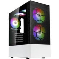 Kolink Observatory MX Mesh ARGB Midi Tower Case - Black/White Midi-Tower Gehäuse, Gaming-Geh