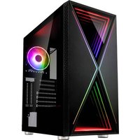 Kolink VOID X Midi-Tower Gaming-Gehäuse, Gehäuse Schwarz