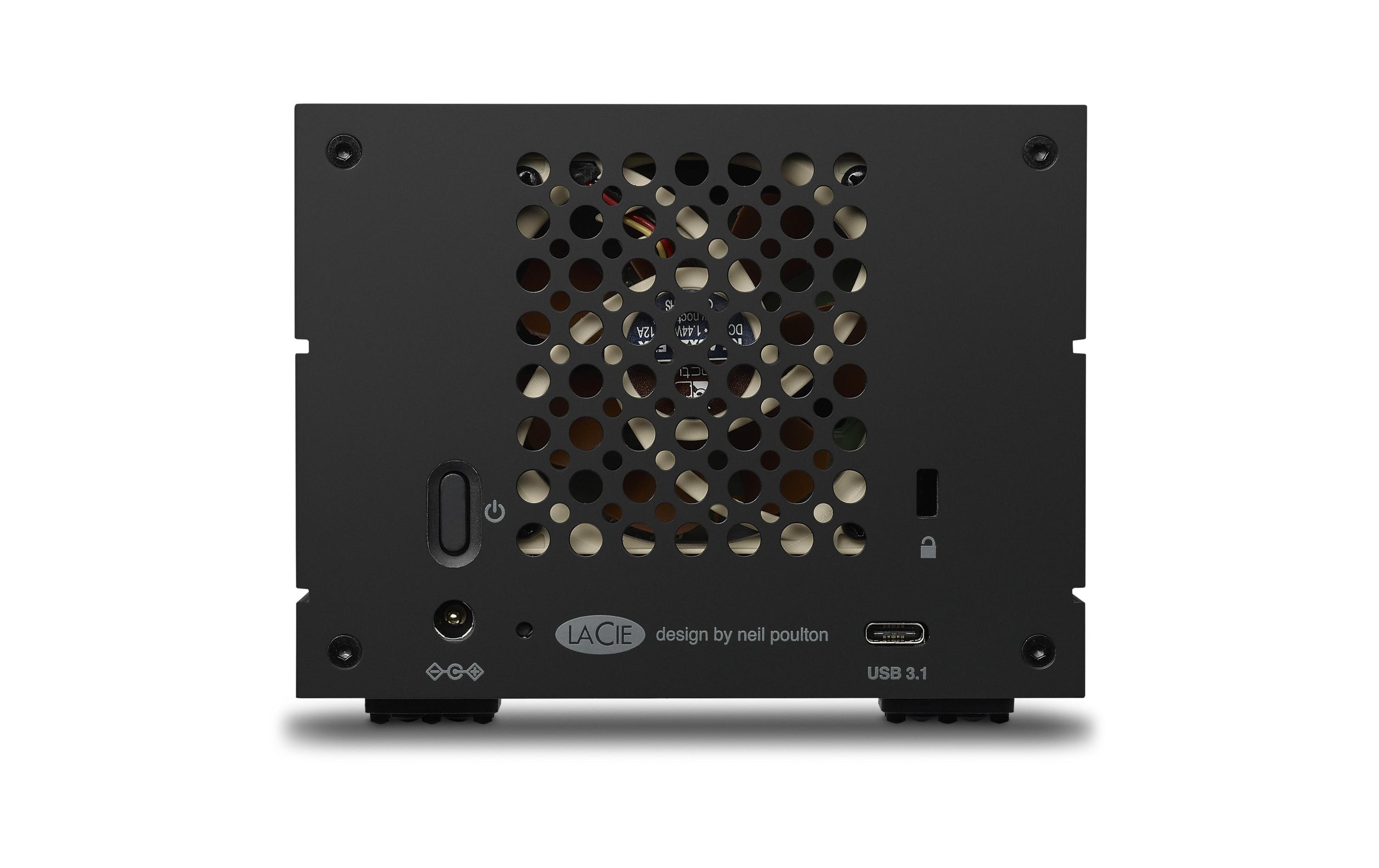 LaCie 2big RAID STHJ36000800 - Matriz de disco rígido - 36 TB - 2 baias - HDD 18 TB x 2 - USB 3.1 Gen 2 (externo) - com Plano de Serviço de Recuperação de Dados de Resgate de 5 anos