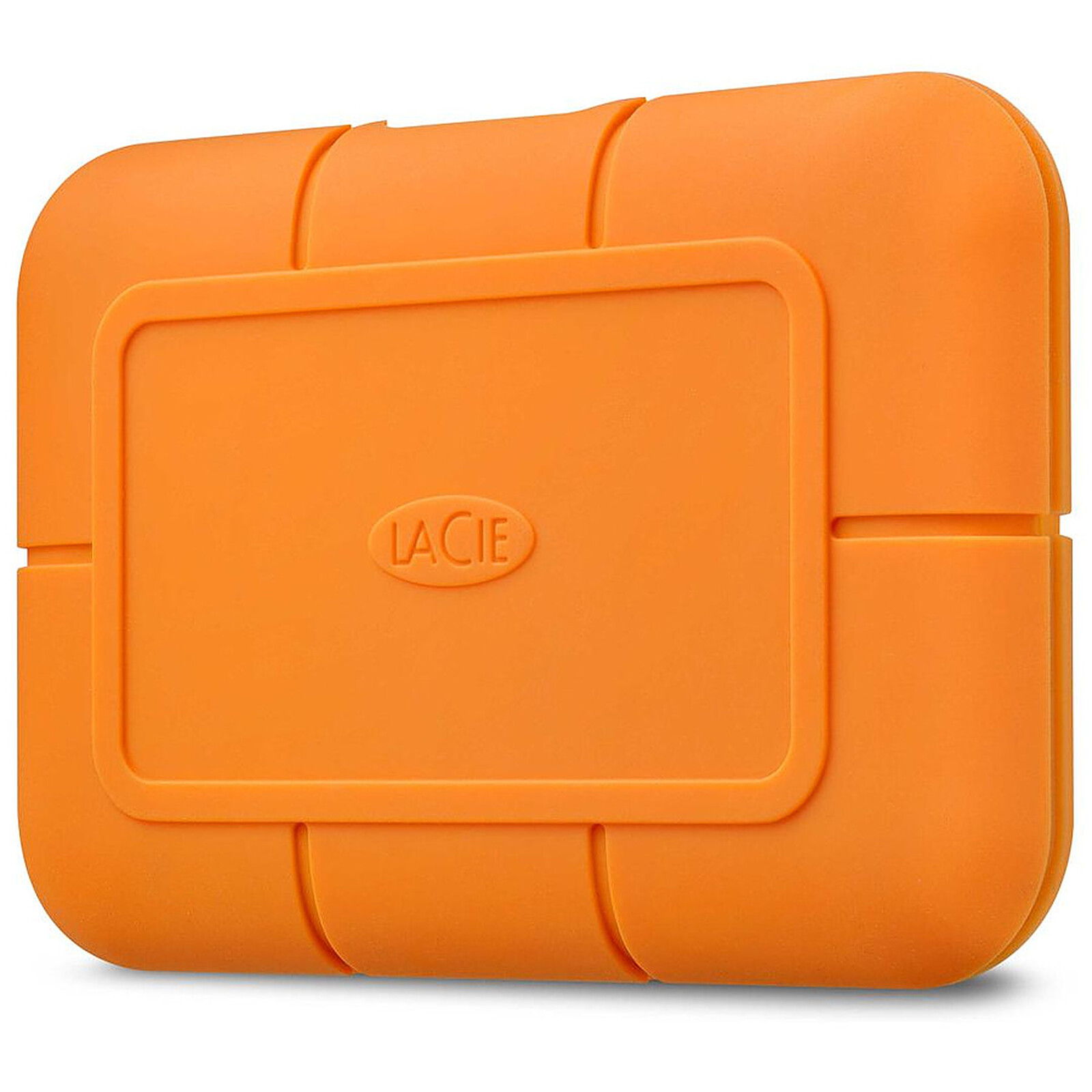 LaCie Rugged SSD STHR500800 - SSD - encriptado - 500 GB - externa (portátil) - USB 3.1 Gen 2 / Thunderbolt 3 (USB C conector) - Self-Encrypting Drive (SED)