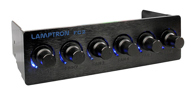 Lamptron FC2 Fan Controller 5.25 pollici - Nero