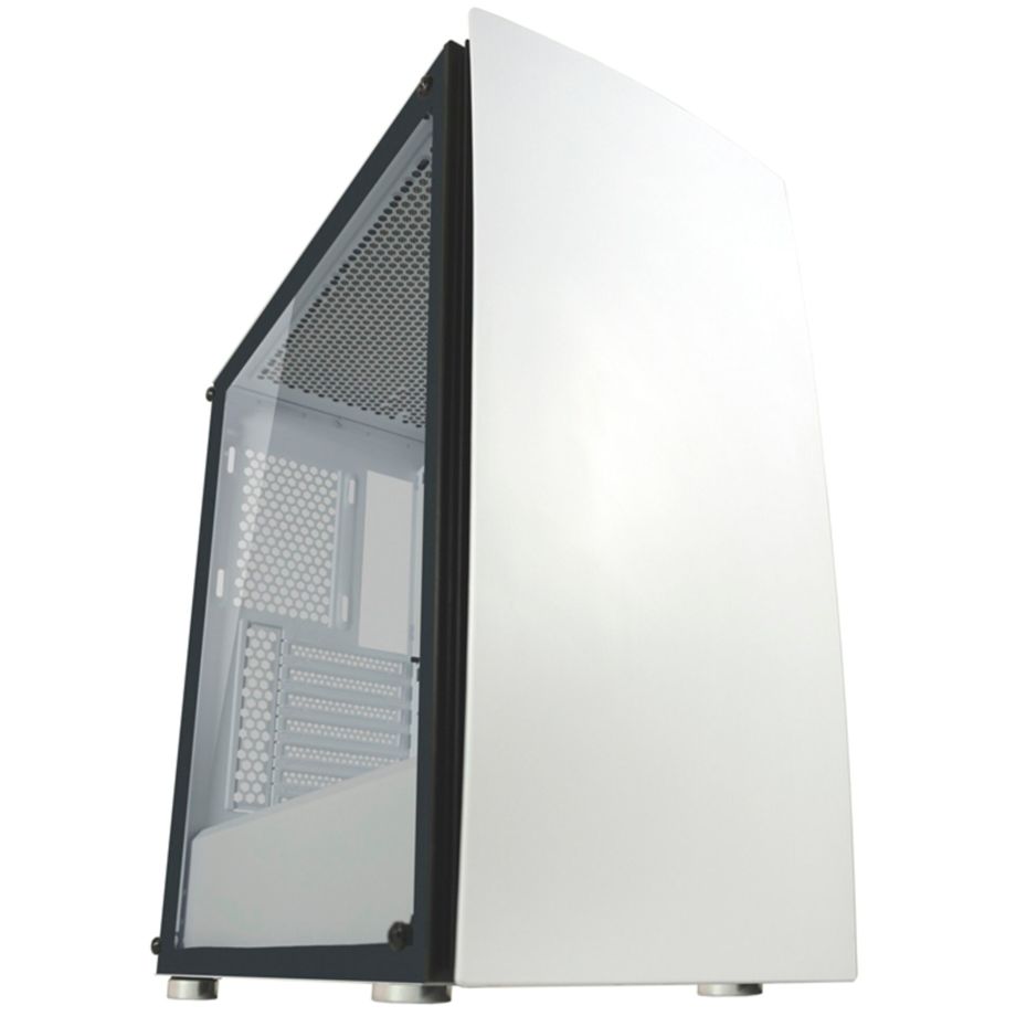 LC Power Gaming 713W Midi Tower Bianco