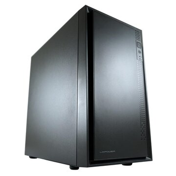 LC-Power Gehäuse Micro-ATX 2016MB black 2xUSB3.0.2xUSB2.0 ohne Netzteil - Gehäuse