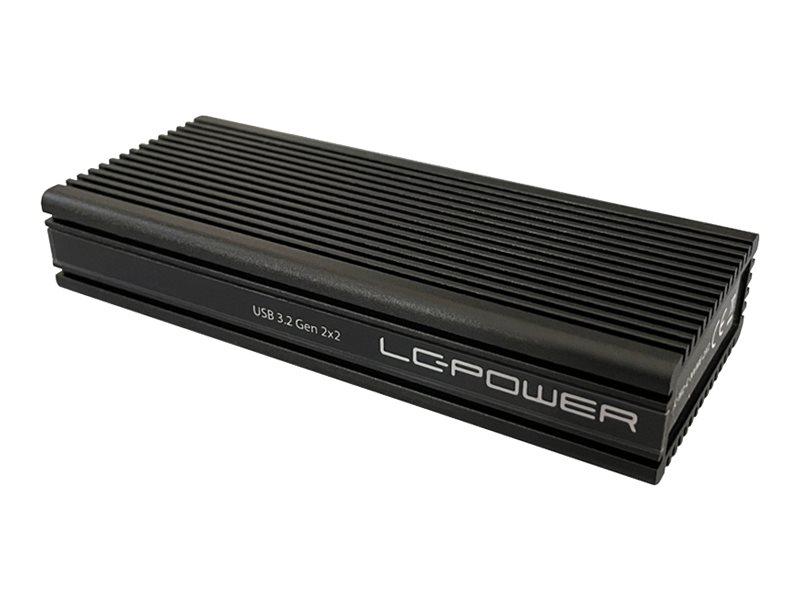 LC-Power SSD-Gehäuse für M2 SSD USB3.2 GEN 2x2