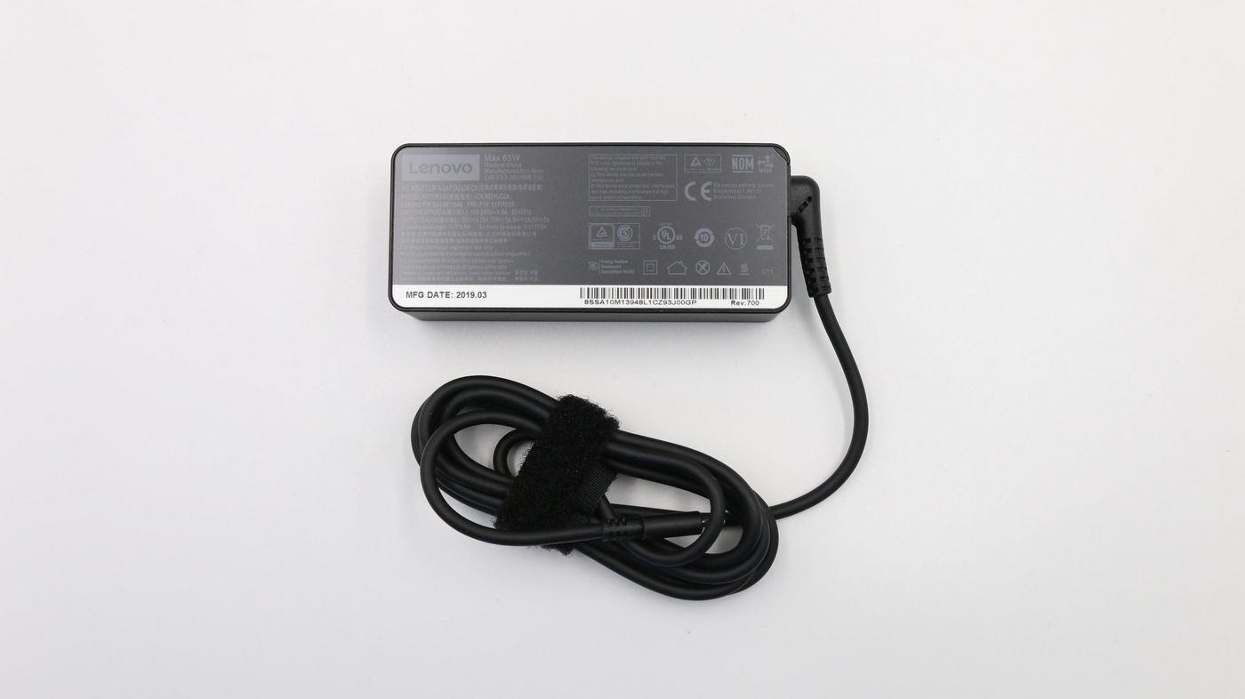 Lenovo FRU01FR025 Netzteil 65 W USB Typ C Schwarz