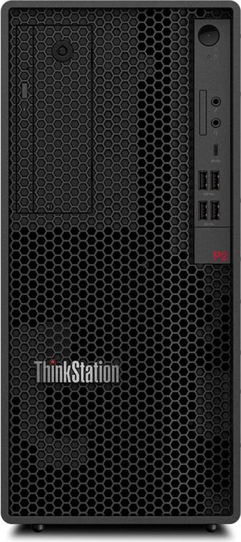 Lenovo ThinkStation P2 Tower Gen 2 Core Ultra 7 64 GB RAM 512 GB SSD RTX 5070 Schwarz