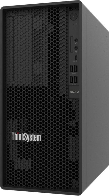 Lenovo ThinkSystem ST45 V3 AMD EPYC 4344P 3,8 GHz 32 GB RAM 1,92 TB SSD Schwarz