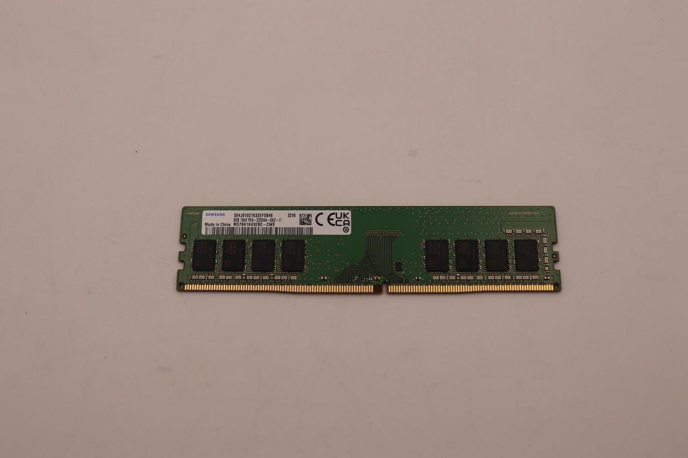 Lenovo UDIMM Speichermodul 8 GB RAM DDR4 3200 MHz